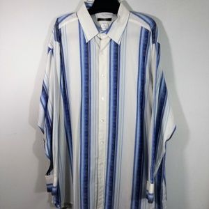 SHIRT MONDO BLUE AND WHITE 2XLB